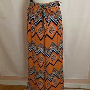 🆕 Palazzo Pant Bright Chevron 🆕